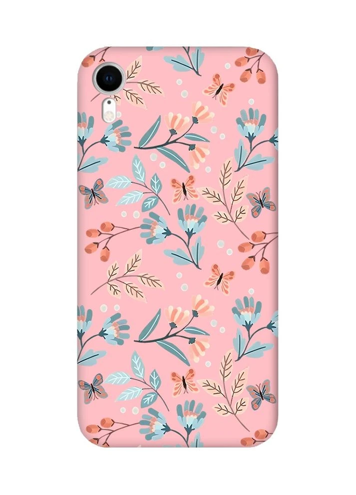 Матовый чехол на Apple iPhone XR:: Цветочный фон (принт 370) Creative (360685119)