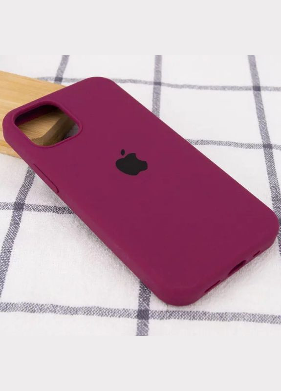 Чехол Silicone Case Full Protective (AA) для Apple (6.7") Бордовый | Maroon Epik iPhone 15 Pro Max (299669203)
