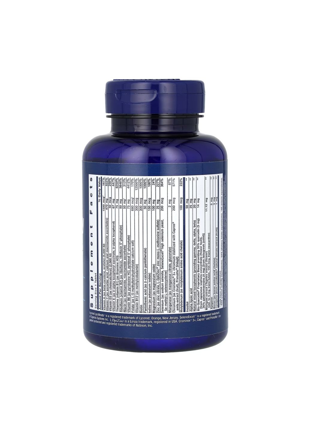 Мультивитамины для мужчин One-Per-Day 60 таблеток без глютена Non-GMO Life Extension (368991757)