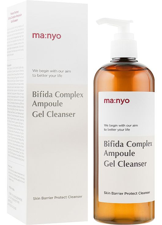Гель для умывания с бифидо- и лактобактериями Bifida Complex Ampoule Gel Cleanser 400ml (856793-47332) Manyo (368639422)