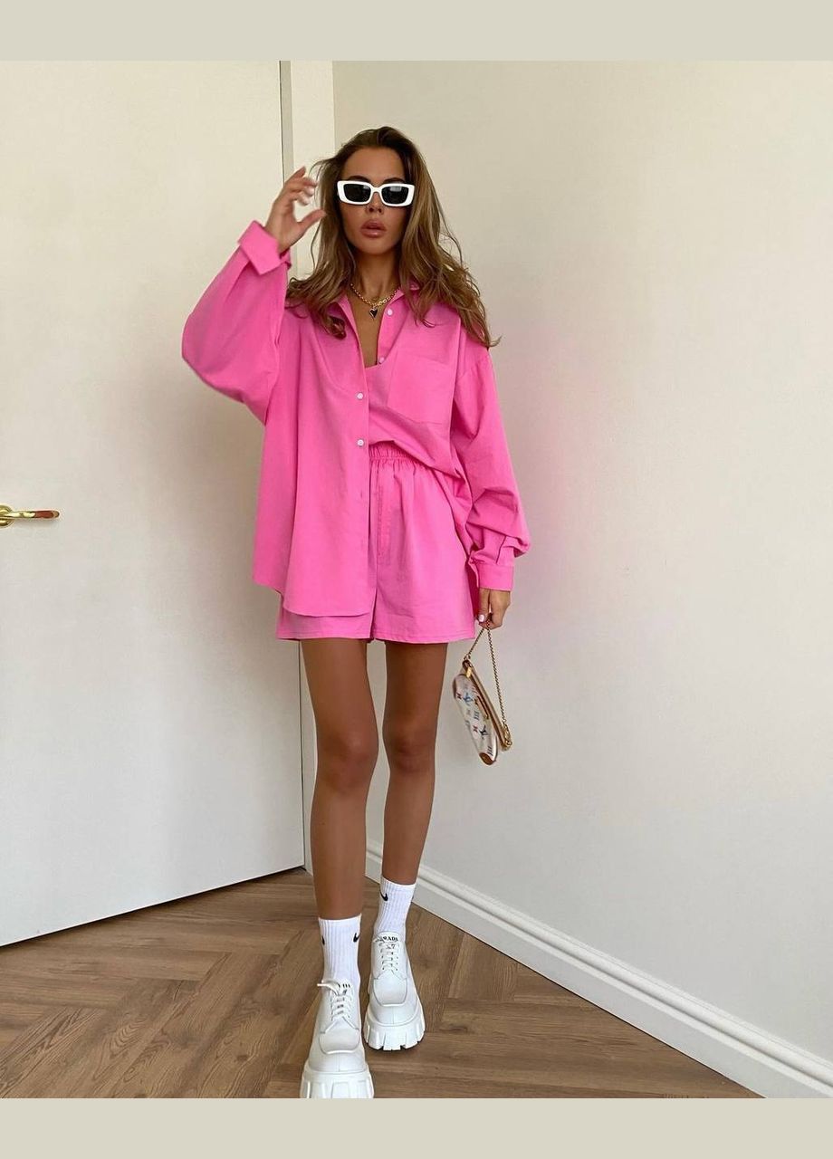 Жіночий рожевий костюм No Brand (340918358)