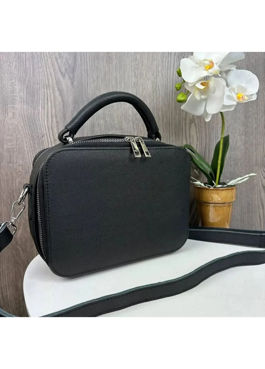 Шкіряна жіноча сумочка каркасна MDR No Brand (385870773)