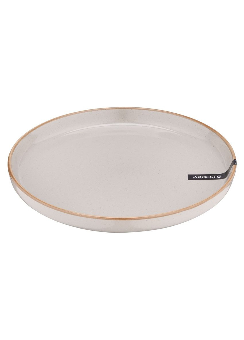 Тарілка обідня Apulia AR2927AG 26.6 см сіра Ardesto (347229172)