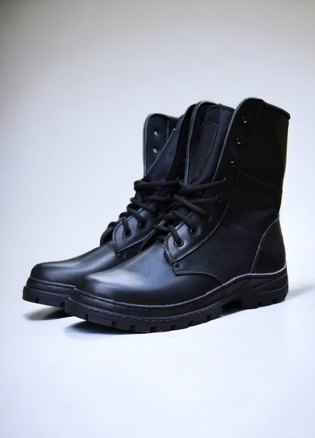 Чоловічі Літні Берці Черевики. 36-48р Чорні. Адаптовані до постійних навантажень! MSLM-1001 No Brand (289384648)