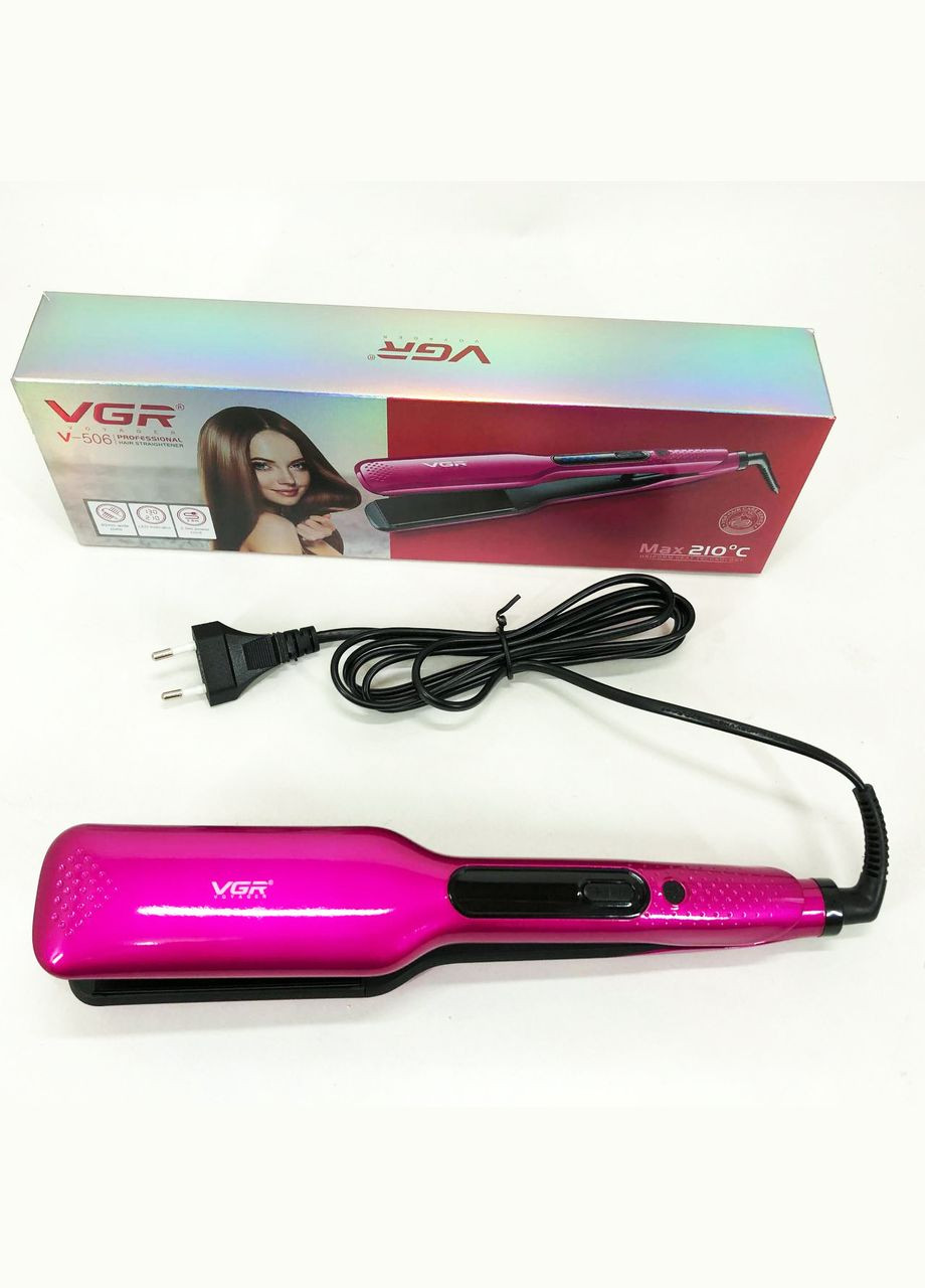 Ергономічна випрямляч випрямляч V-506, Укладка волосся випрямляч, YB-239 Праска випрямляч VGR (351486398)