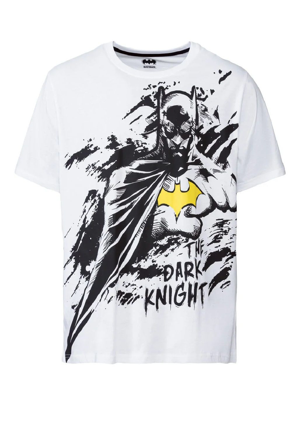 Біла футболка з коротким рукавом Lidl