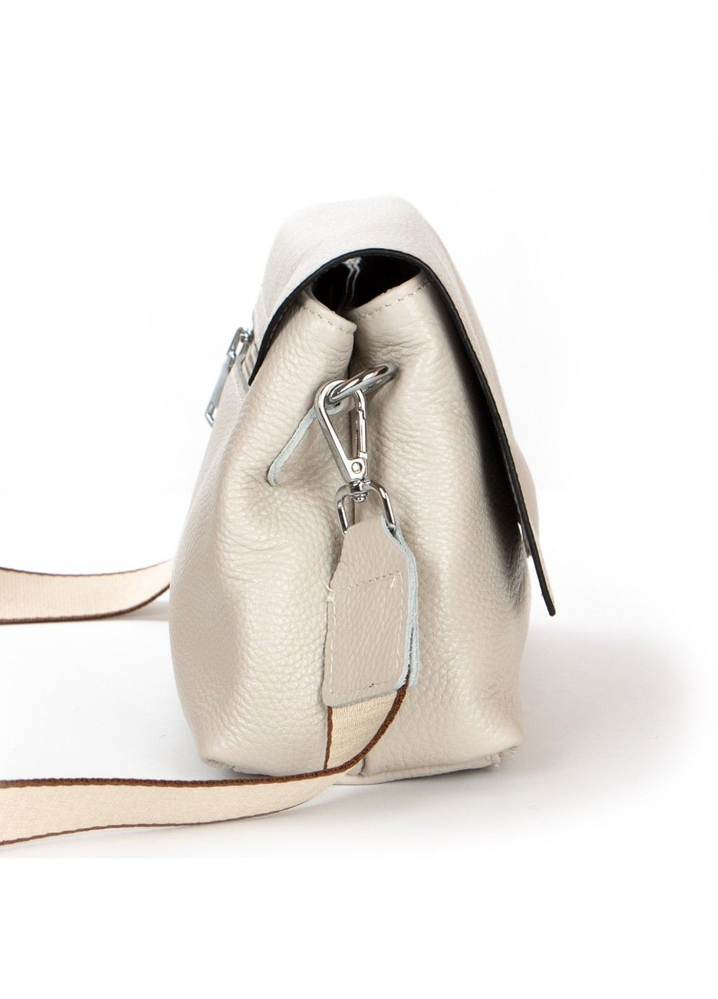 Женская кожаная сумка классическая 99115 L-grey Alex Rai (291683013)