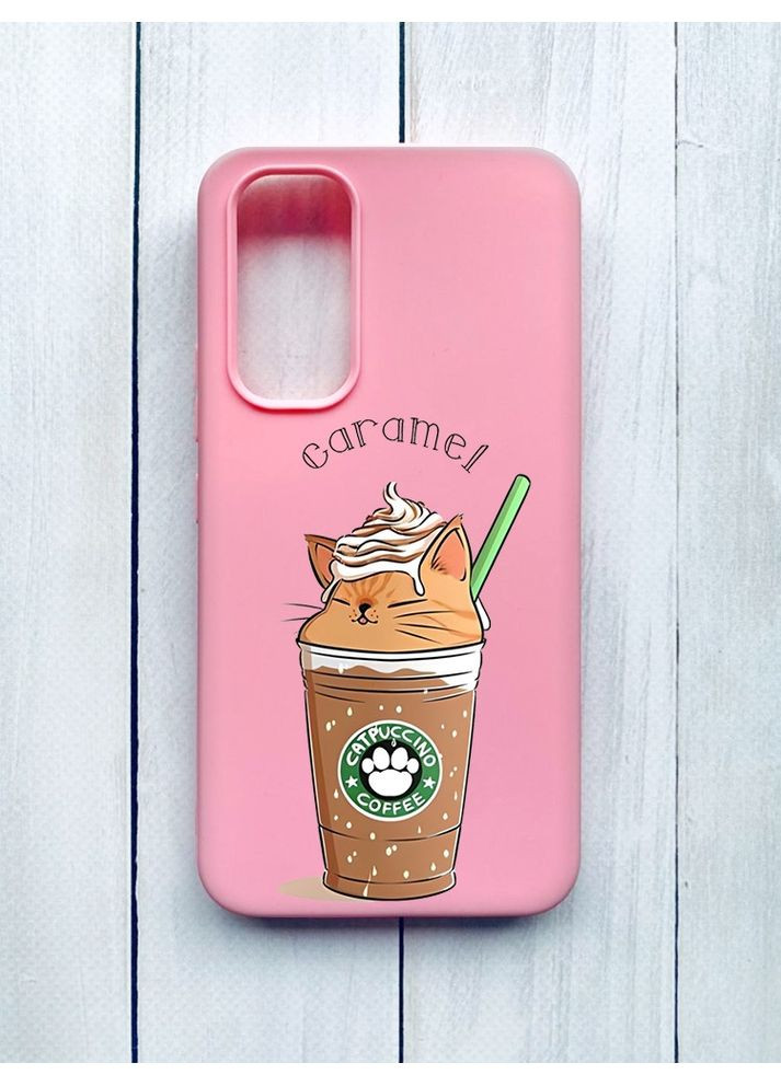 Матовый чехол на Samsung Galaxy A54 5G (A546) Капучино котик (принт 97) CASE CONTROL (360660877)