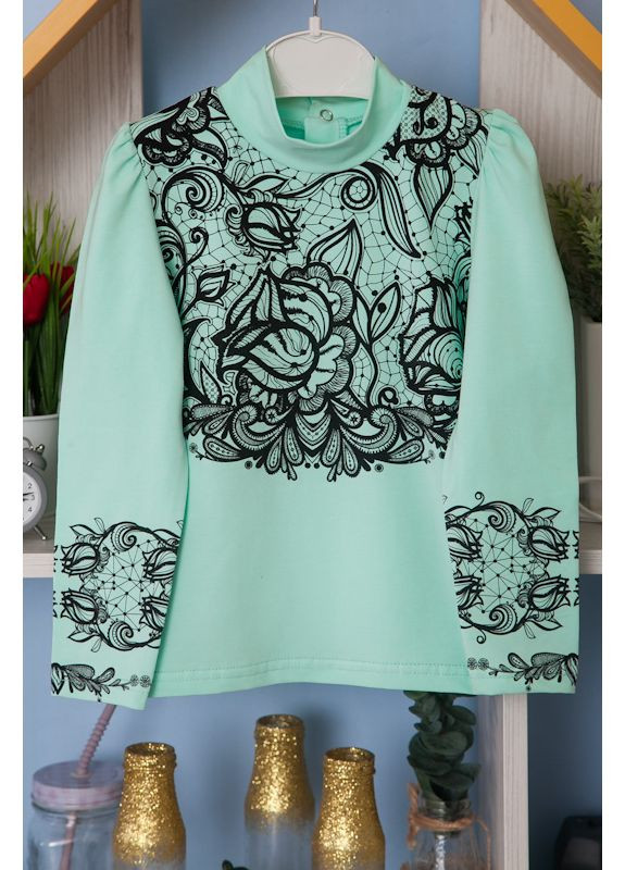 Блуза для дівчинки "Візерунок" (p-2259) Носи своє (363043252)