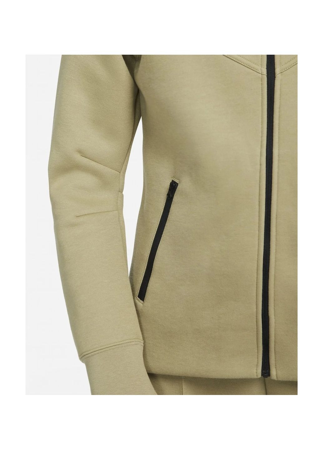 Толстовка жіноча Sportswear Tech Fleece Windrunner Full-Zip Hoodie Olive Nike (365962865)