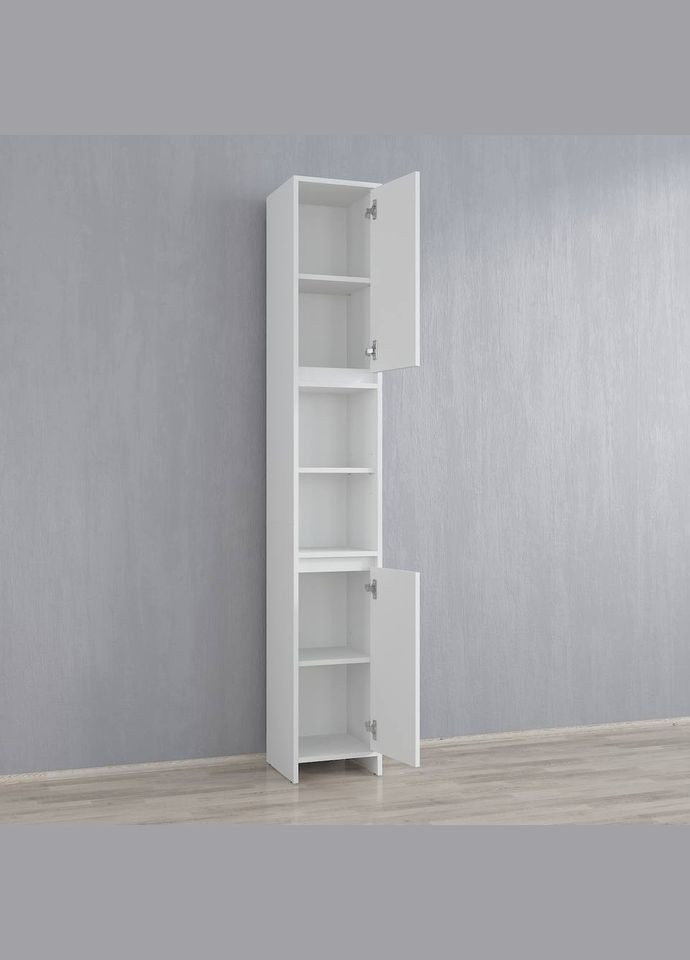 Підлоговий пенал з полицями, з фасадами без ручок G00118 VAYS (372655781)