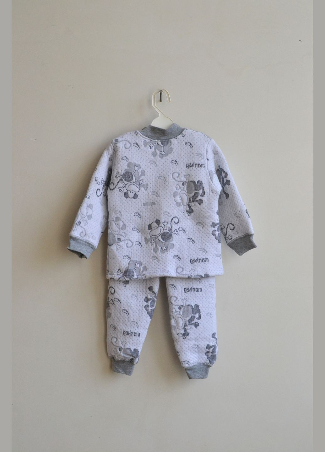 Комбинированная всесезон пижама детская теплая Piccolo