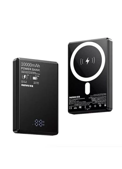 Портативна батарея RPP-109 10000mAh 20W Metal MagSafe Power Bank Black Remax (373636297)
