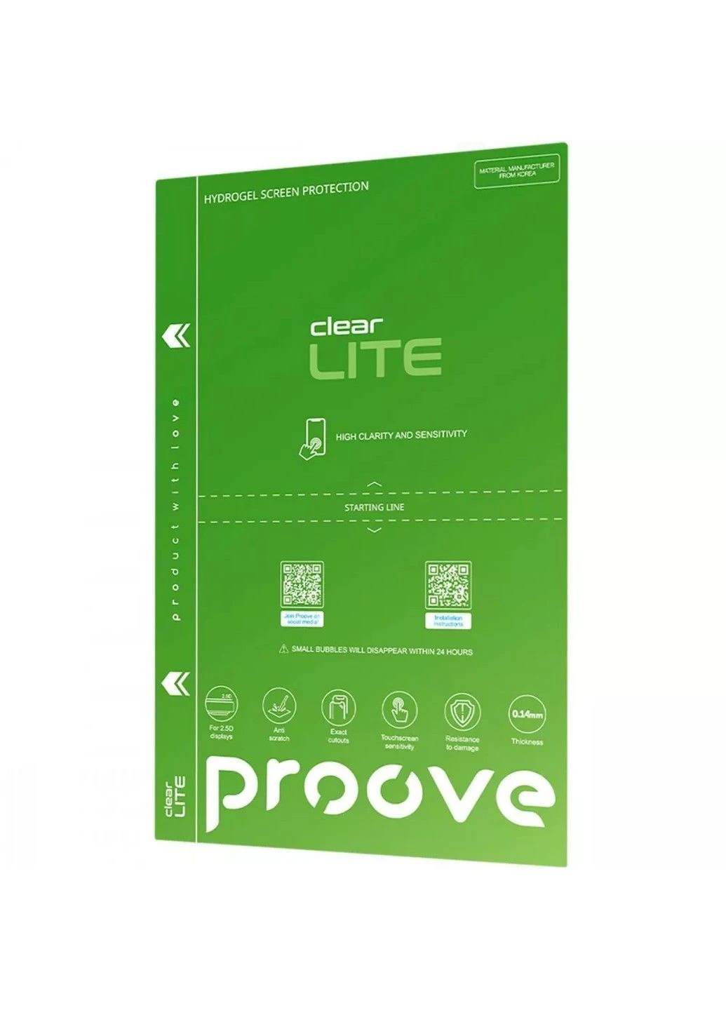 Захисна гідрогелева плівка Hydrogel Screen Protection LITE (matte) для Xiaomi Xiaomi PocoX3Pro Proove (387747170)