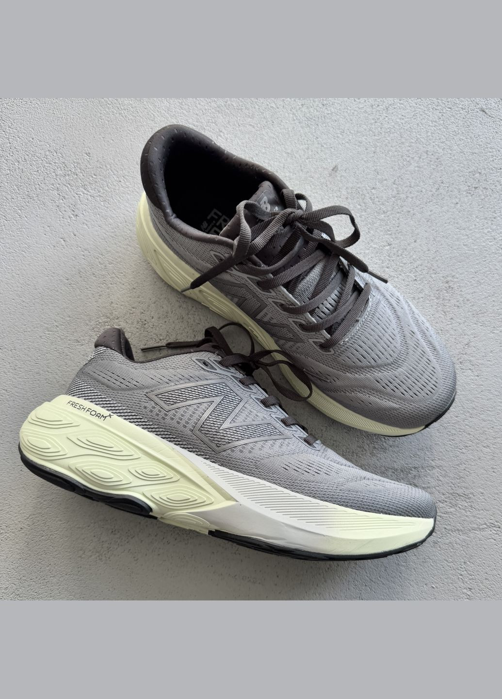 Сірі Осінні кросівки чоловічі new balance fresh foam slate grey/mineral/black | нью беланс фреш фоам сірі No Brand