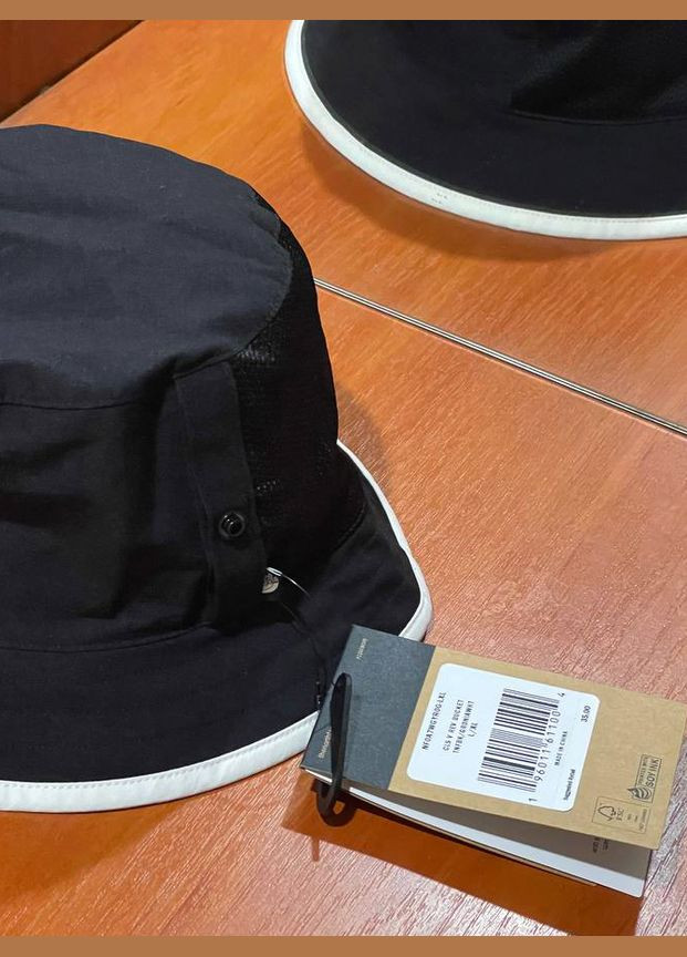 Панама унісекс панамка The North Face Class V reversible bucket hat - TNF black / Gardenia white (300078513)