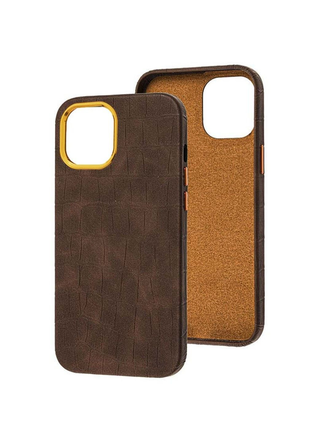 Кожаный чехол Croco Leather для Apple iPhone 14 Plus (6.7") Epik (292004443)