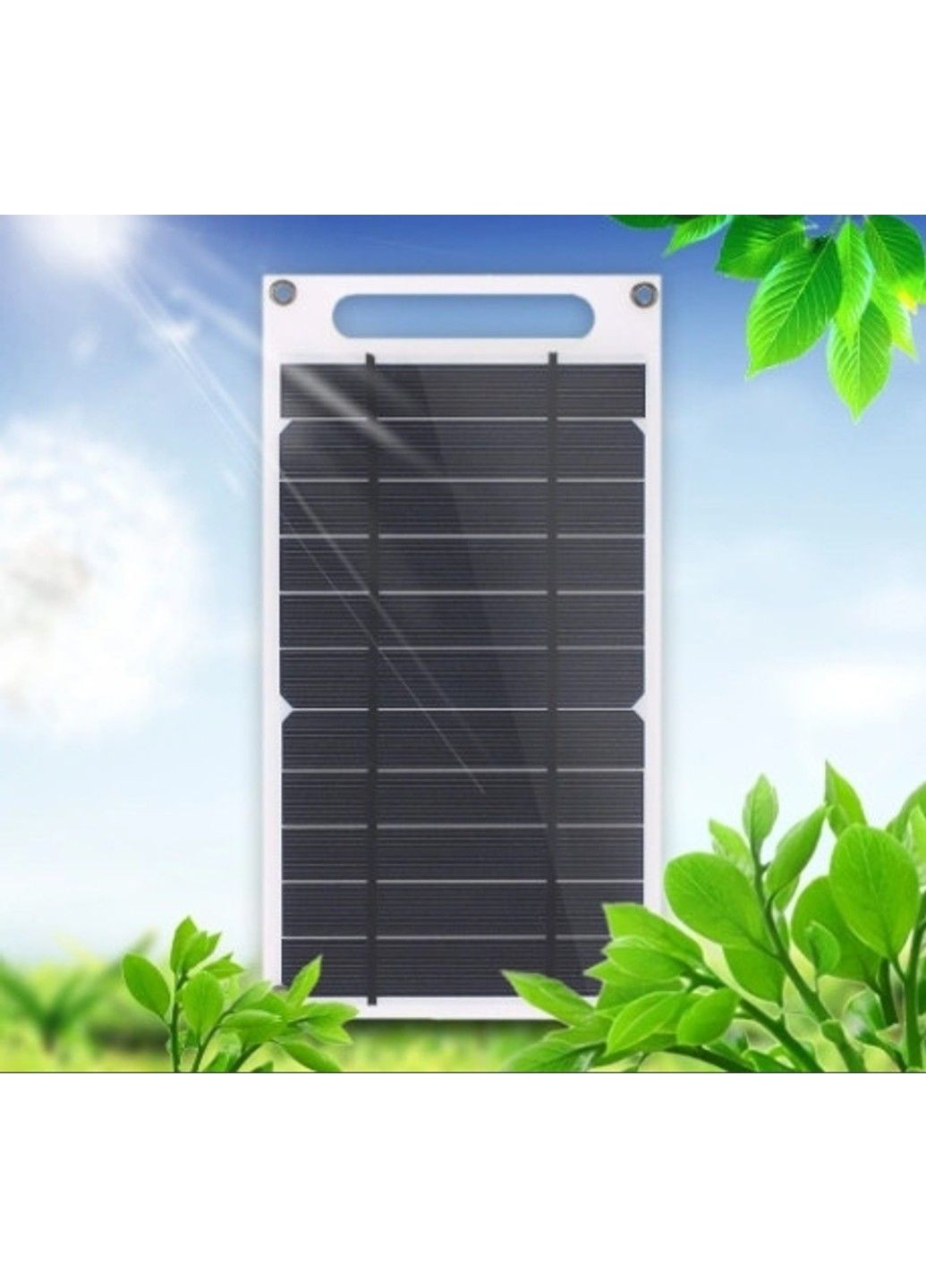 Одинарная солнечная панель L1658 8W + USB Зарядное устройство No Brand (332635004)