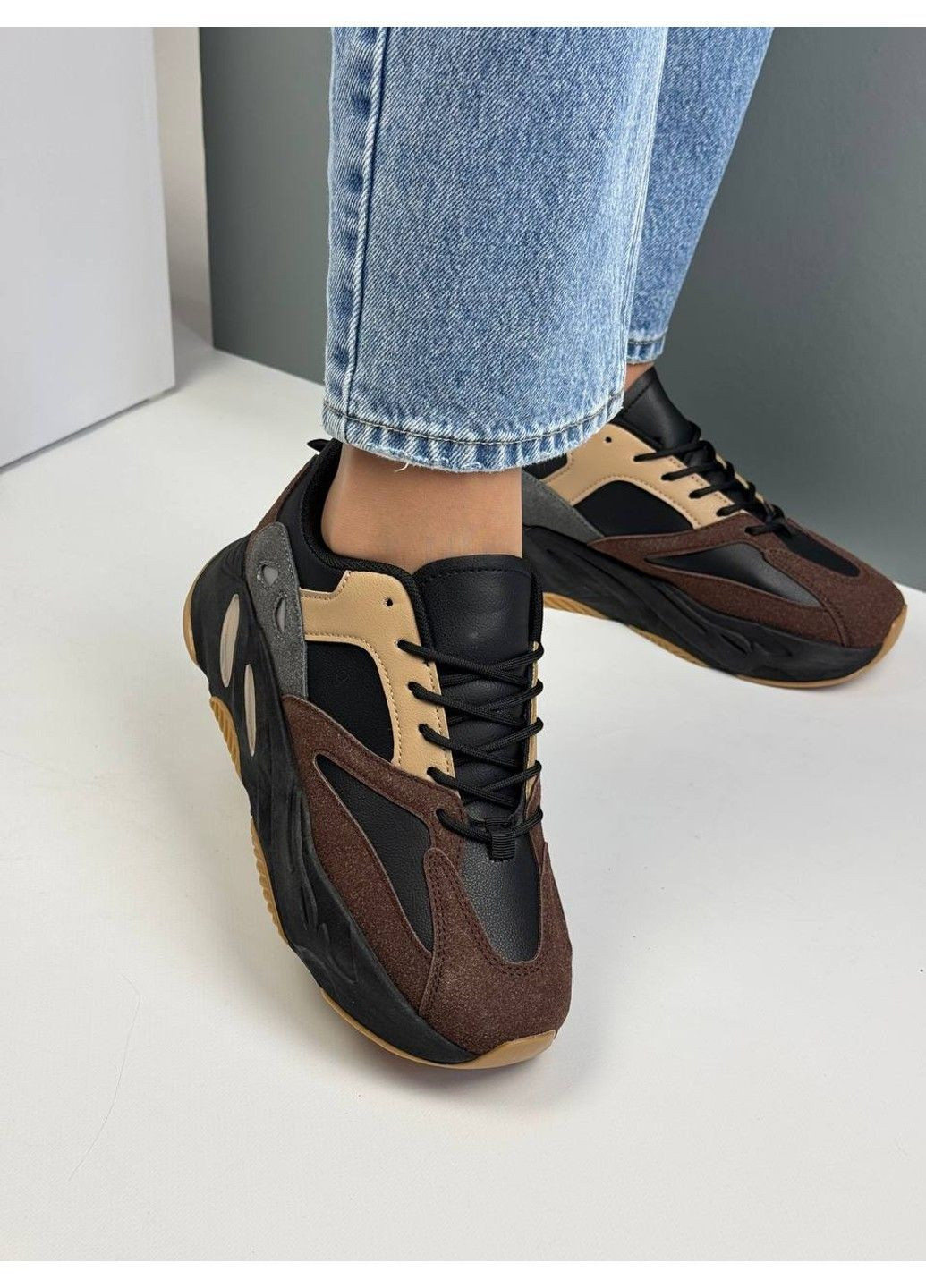 457 Кросовки Кожаные Черные MD чёрные демисезоны (367960231)