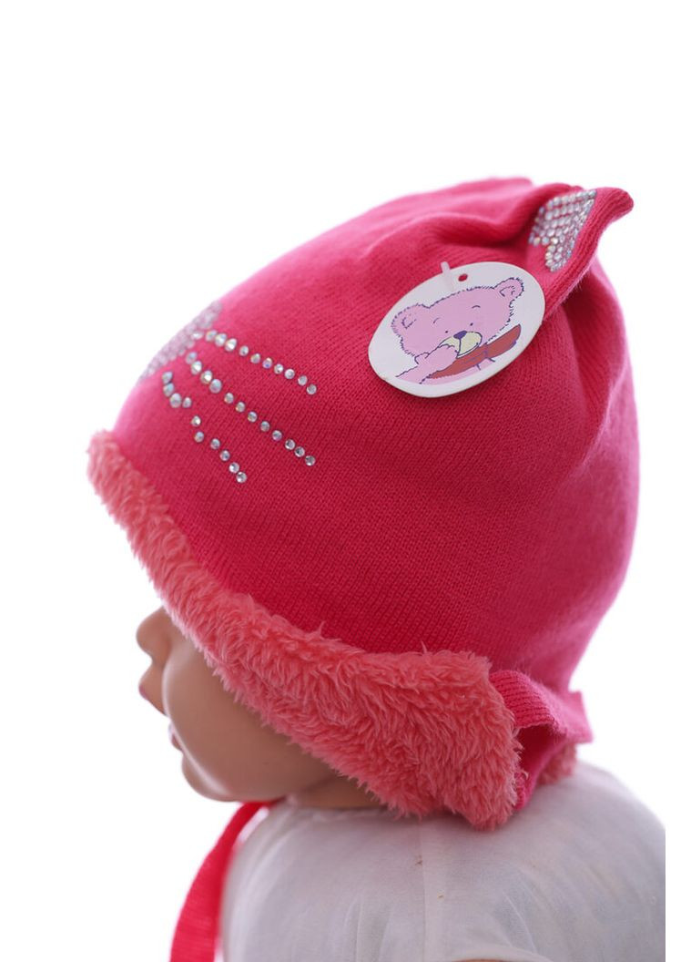 Шапка на траві для дівчинки із зав'язками. 18м+ (42290) BABYKROHA (337706244)