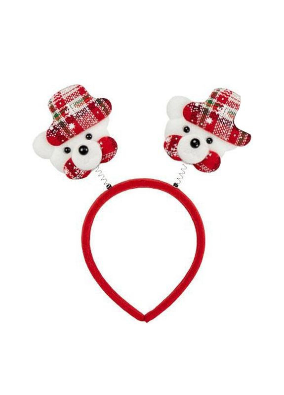 Обідок новорічний "Ведмідь" 2505 SP 4 розмір 22,5 см Bambi (369669822)