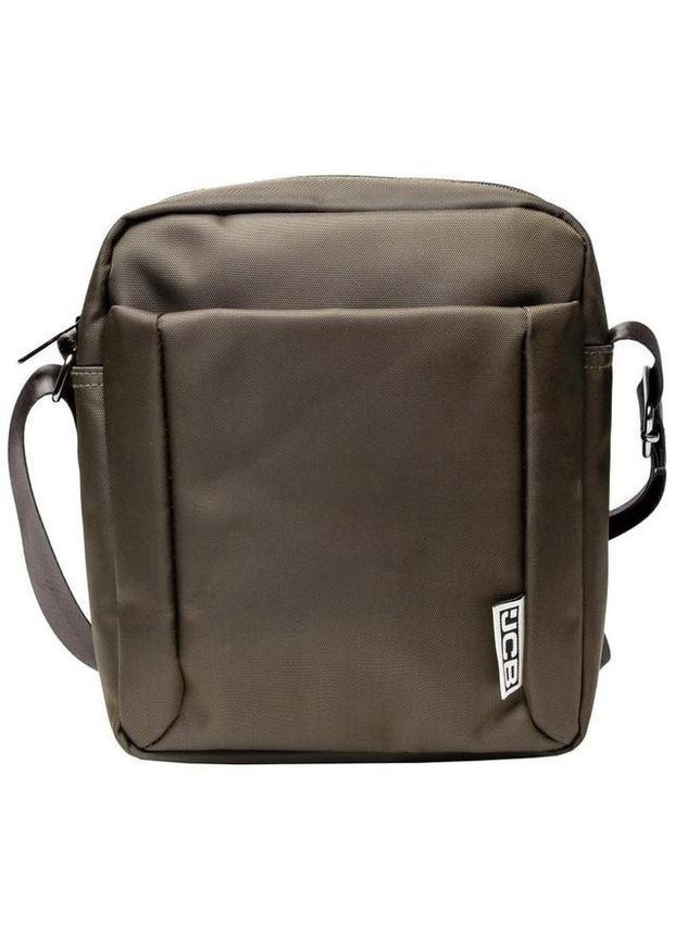 Спортивна сумка планшет через плече чоловіча текстильна маленька Зелений 37910 JCB (355245393)