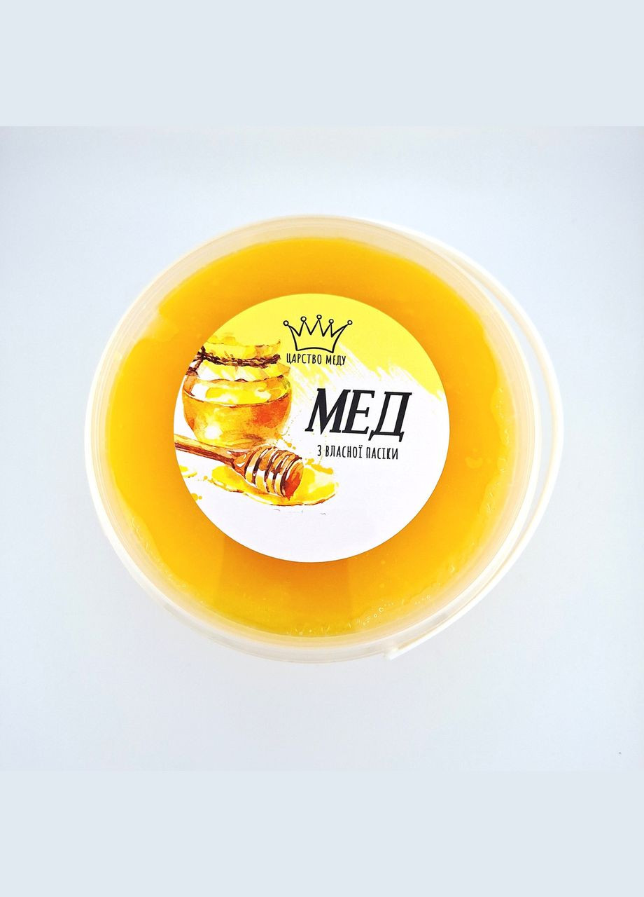 Соняшниковий мед 1.4 кг пластик Царство Меду (324627832)