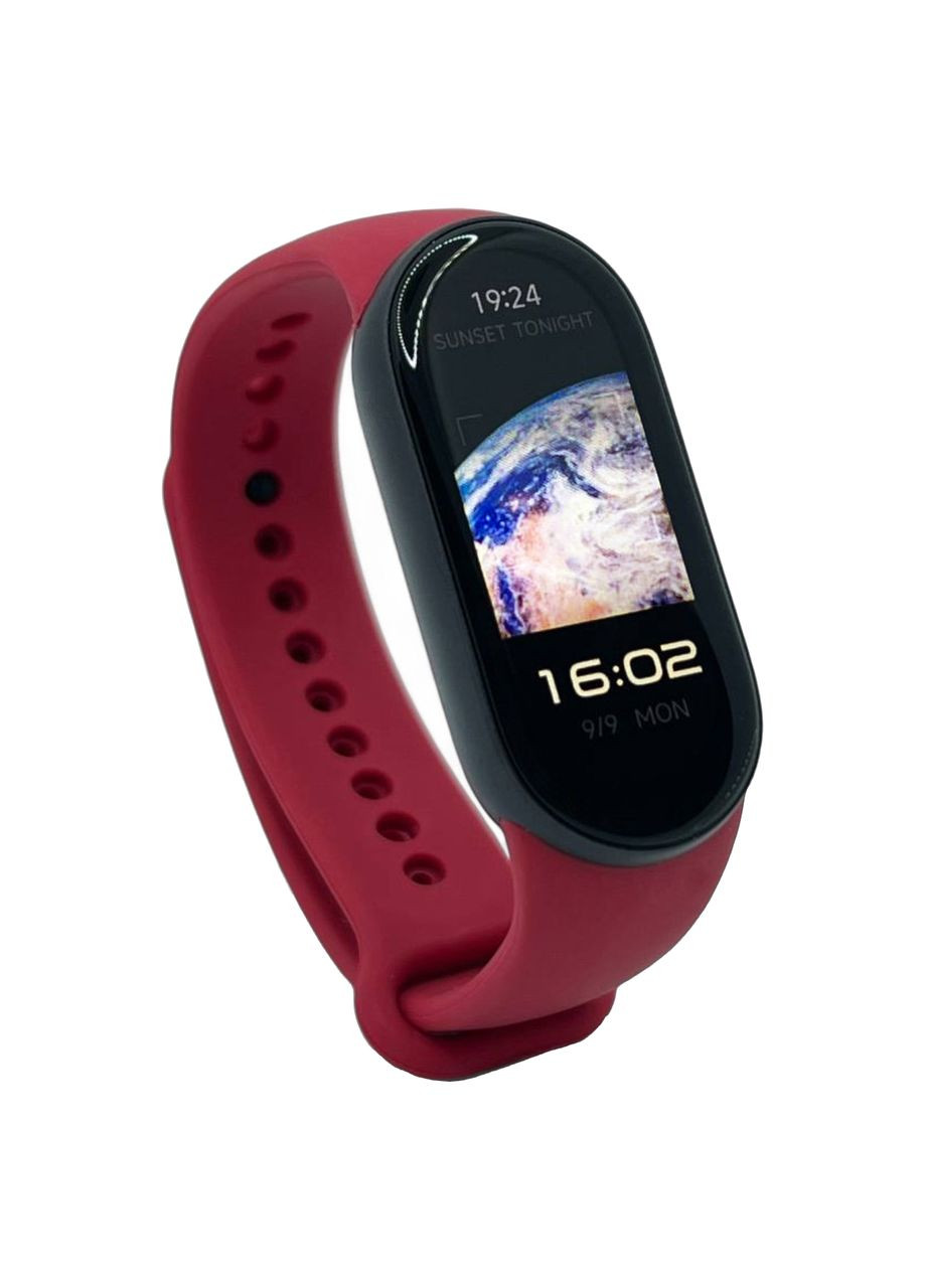 Силіконовий ремінець для Xiaomi Mi Smart Band 9 Red Wine (711969) BeCover (341490867)