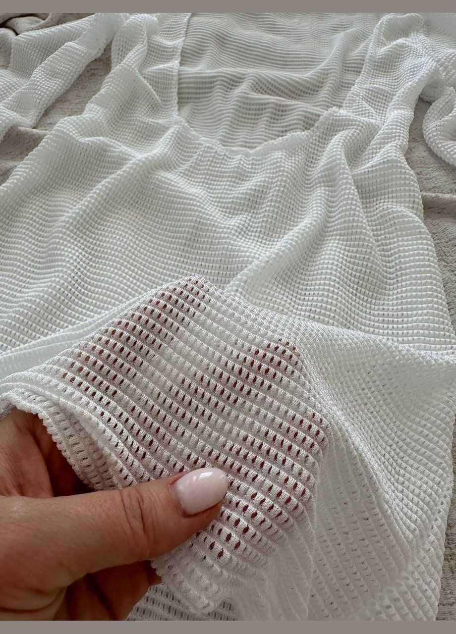 Белый летний женский купальник. раздельный No Brand