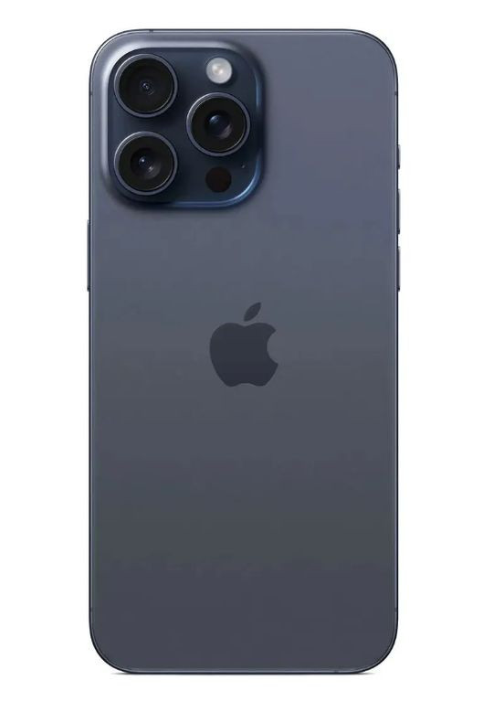 Смартфон iPhone 15 Pro 256 GB eSIM Blue Titanium (MTQV3) Apple (279826115)
