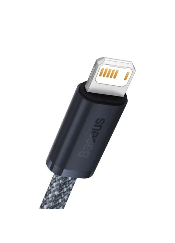 Кабель Dynamic Series Fast Charging Data Cable USB to iP 2.4A 2m Slate Gray Baseus (401306902)