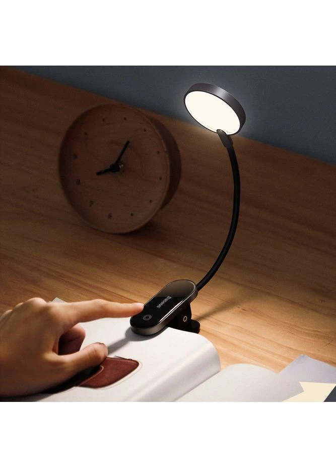 Светильник Dark Gray (DGRAD-0G) Baseus Comfort Reading Mini Clip Lamp (392586175)