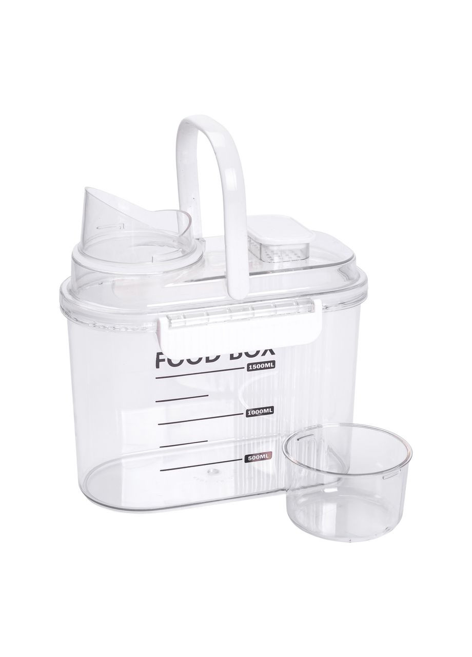 Контейнер для хранения сыпучих продуктов 20х11х22 см с дозатором и мерной шкалой ёмкость для круп 2л HP-27-13 Yiwu (370802035)