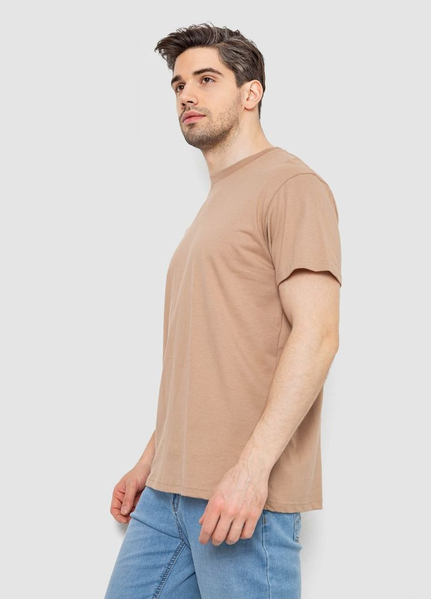 Бежева футболка чоловіча базова Andi 244R20603