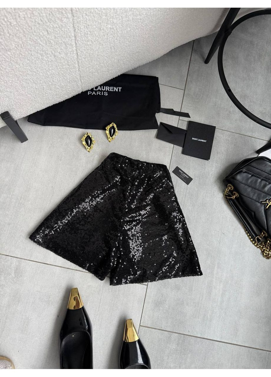 Жіночі святкові шорти з паєтками No Brand (372418699)