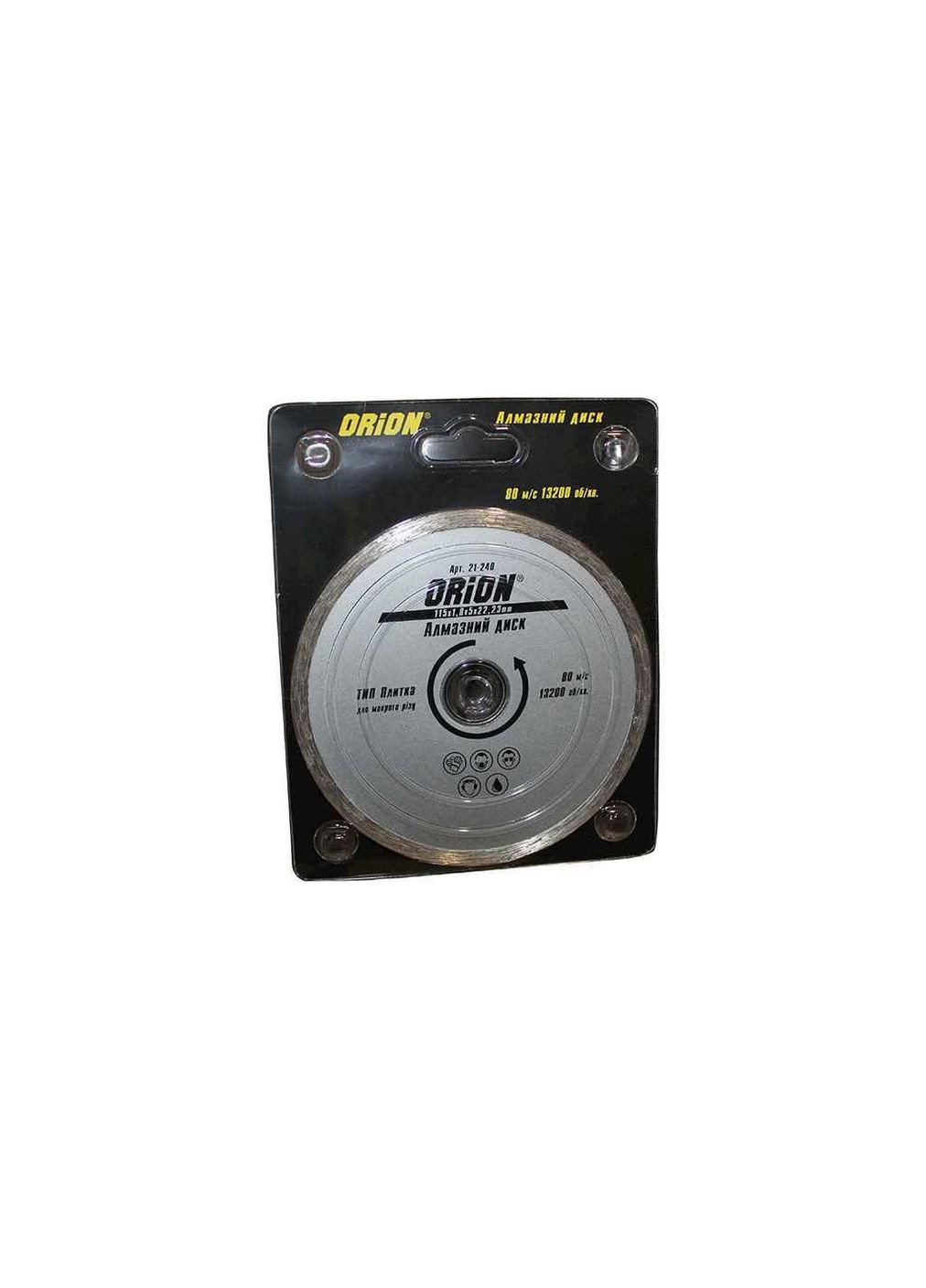 Диск алмазний для плитки 180х22,2мм 21-249 ТМ Orion (305229037)