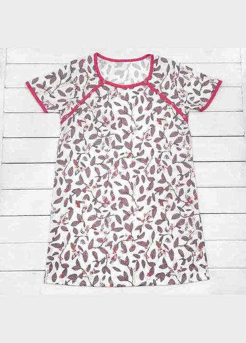 Женская сорочка с кнопками для кормления Dexter`s mom l розовый dexter's (279760758)