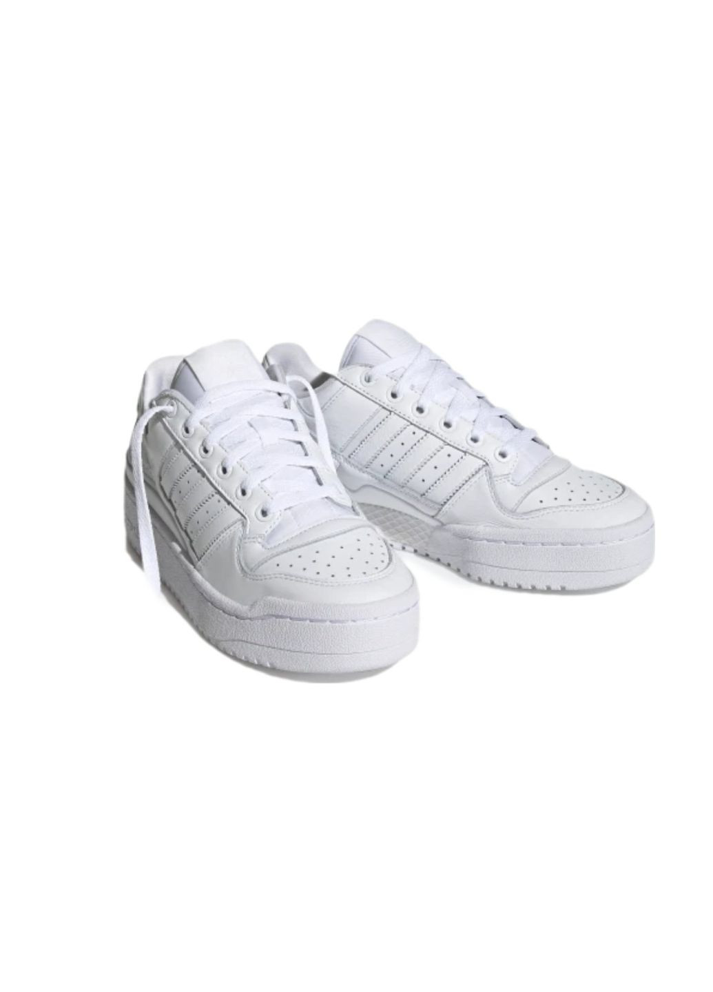 Кроссовки Forum Bold Stripes - 36.5 adidas белые всесезоны (363134559)