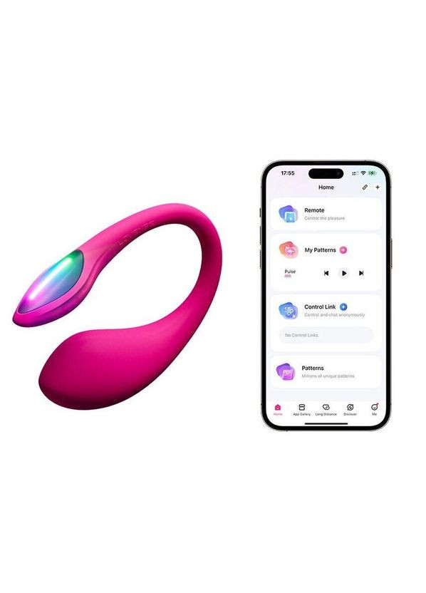 Мини смарт-виброяйцо Lush Mini, уменьшенная версия Lush 4 Lovense (354297845)