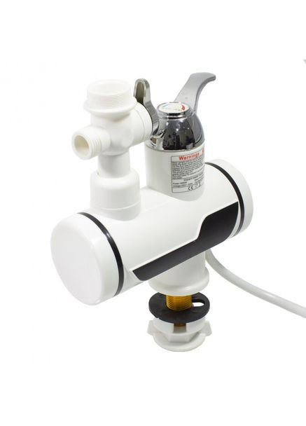 Електричний проточний водонагрівач з душем / бойлер з LCD екраном бічне підключення (RX-001-3/RX-018) No Brand (350349115)