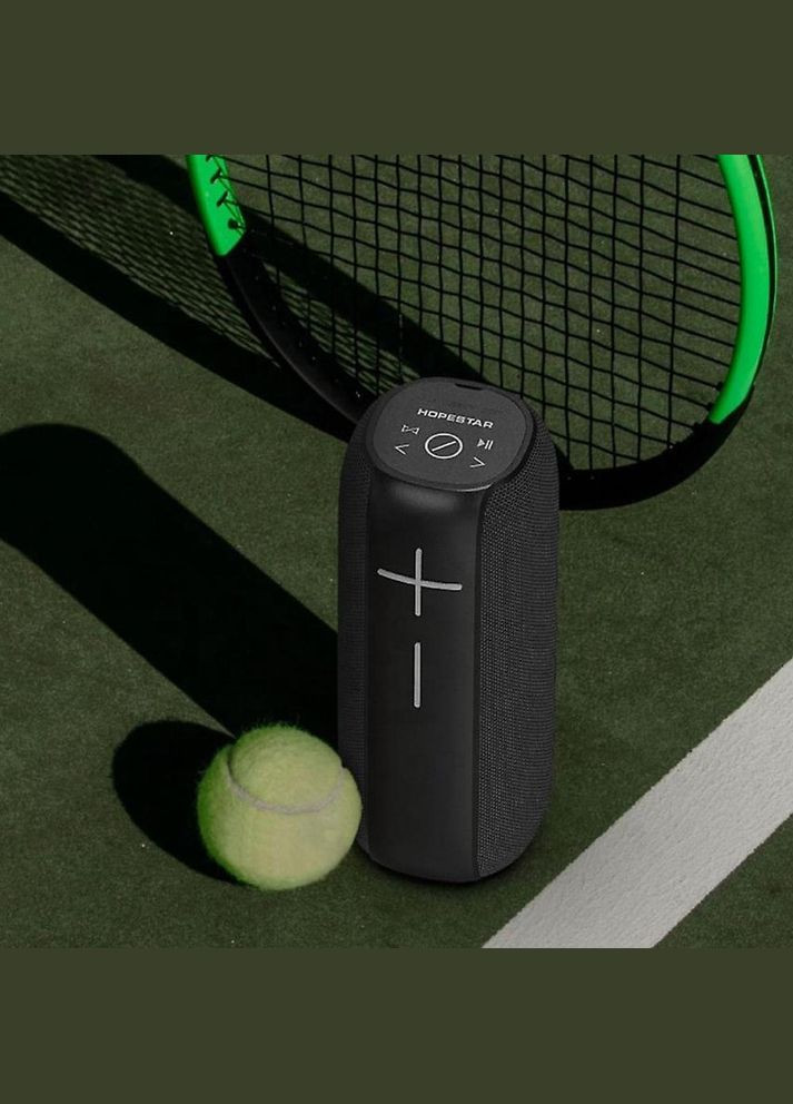 Портативна бездротова Bluetooth-колонка P15 PRO 20 Вт, Bluetooth, TWS, FM, MP3, AUX, Mic Чорний Hopestar (322127301)