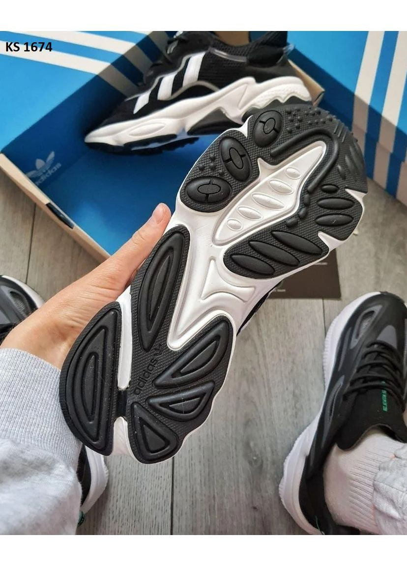 Цветные демисезонные кроссовки мужские adidas ozweego адидас озвиго No Brand