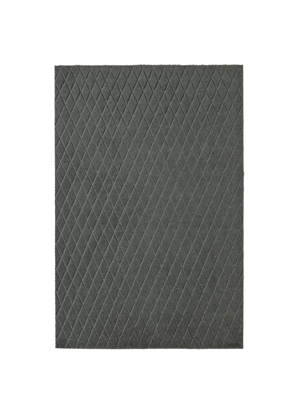 Внутрішній килимок ІКЕА OSTERILD 40х60 см темносірий (40511117) IKEA (277157560)