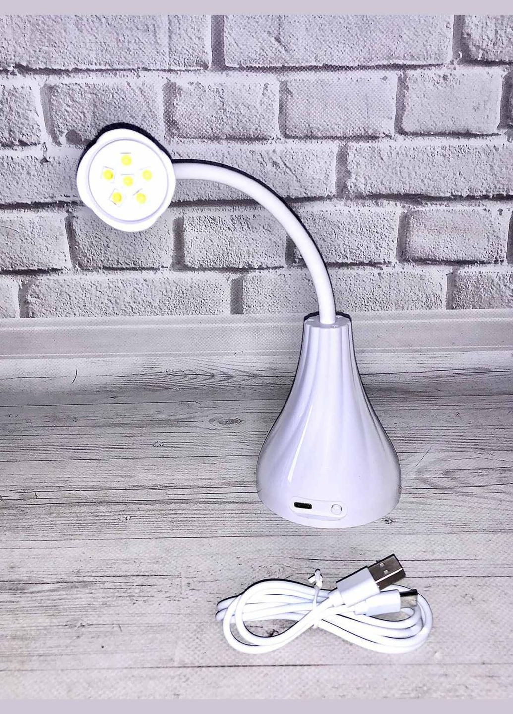 Лампа настольная для сушки гель-лака на USB L-R/L Lotus, 18 Вт No Brand (299150649)