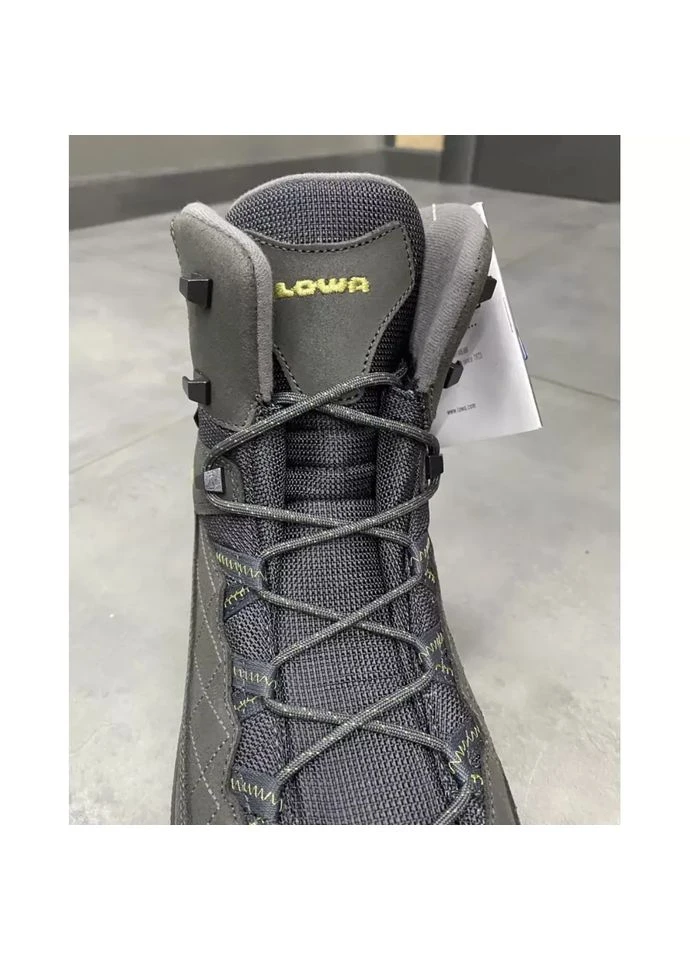 Зимові чоловічі черевики утеплені Grey Lowa Ottawa GTX (361151691)