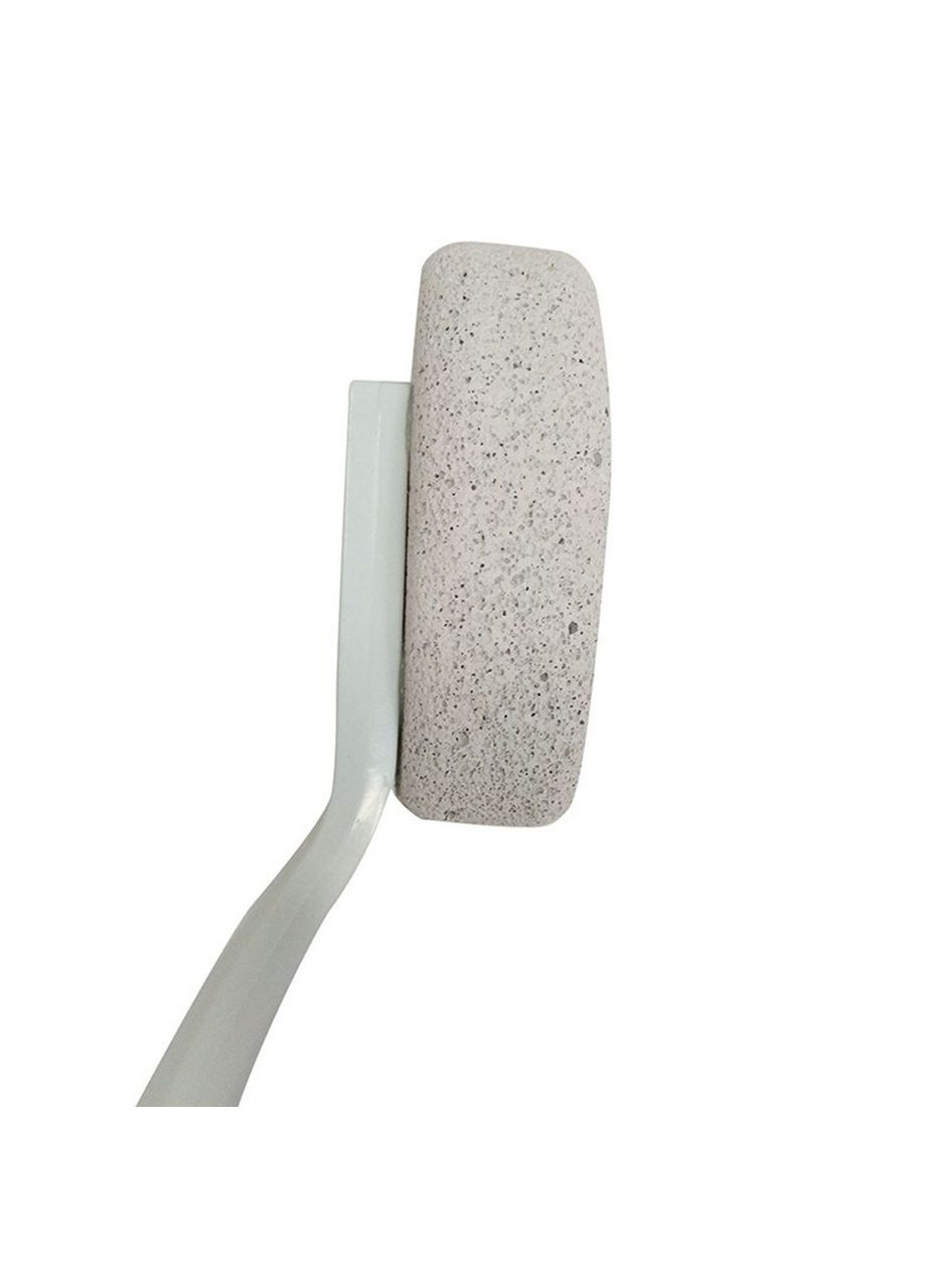 Тертка для ніг 003 пемза з довгою прогумованою ручкою для догляду за п'ятами 7 шт. Lesko (352012697)