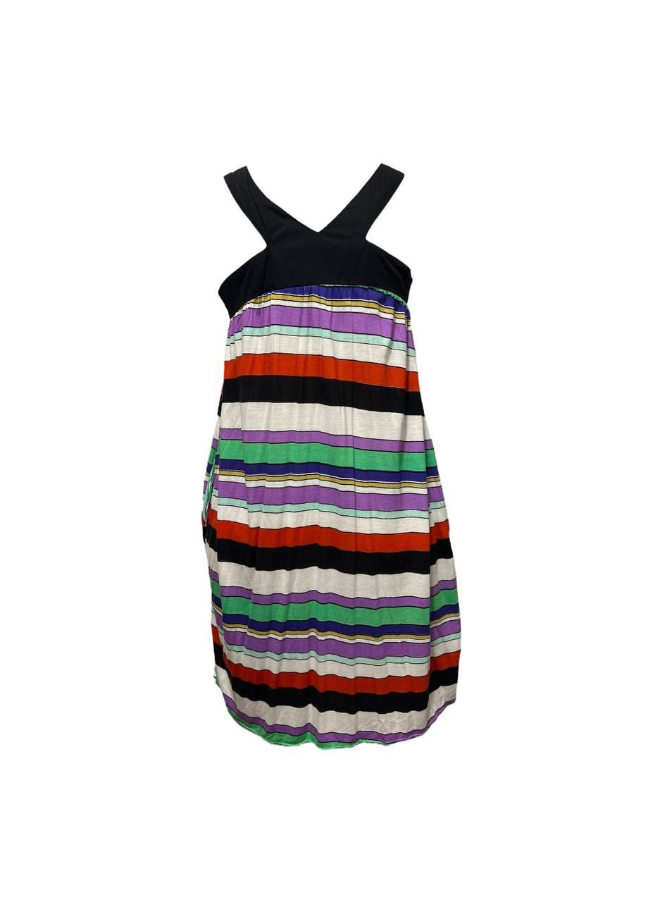 Білий повсякденний сукня біло-червоний Religion з абстрактним візерунком