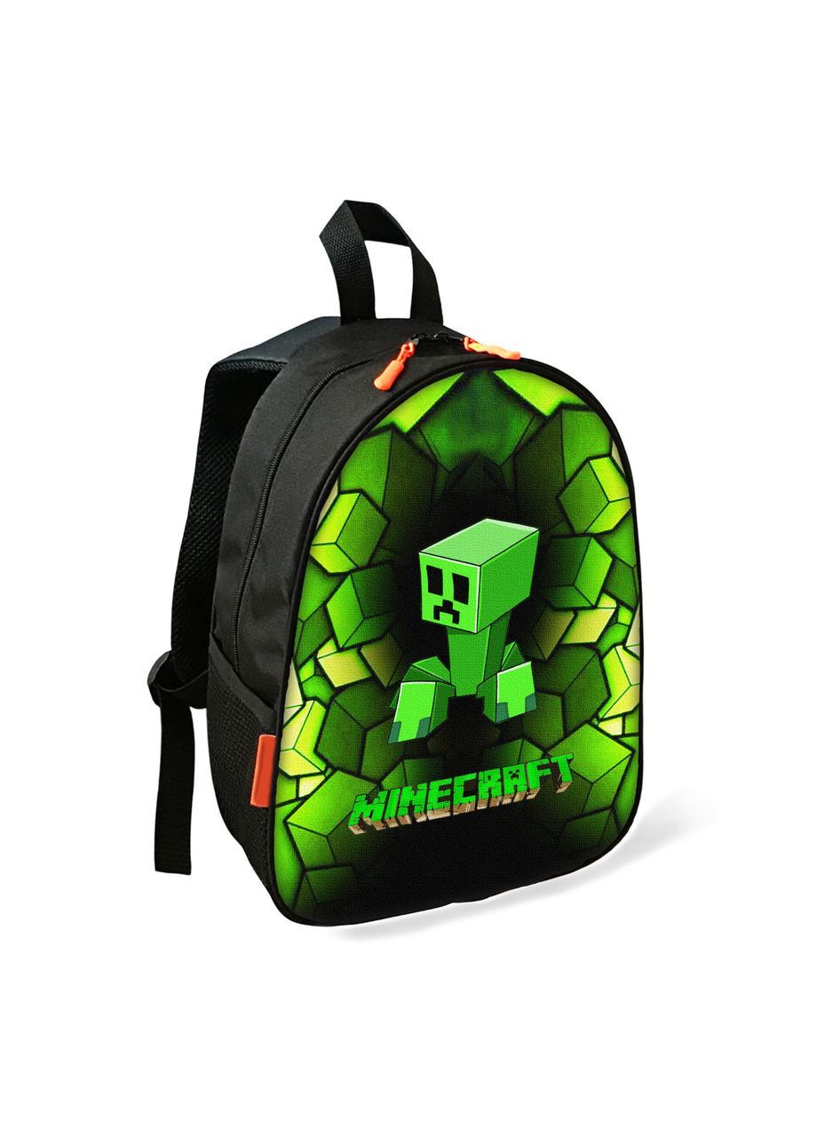 Рюкзак Minecraft Крипер детский школьный/городской 34х27х13 см для мальчика (2728) No Brand (337468559)