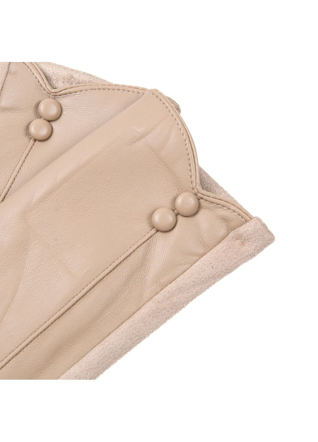 Перчатки Smart Touch женские комбинированные бежевые ПАТИНА LuckyLOOK 928-022 (362355795)