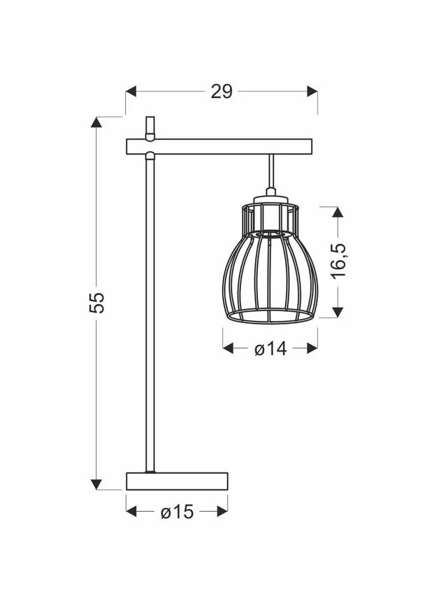 Настільна лампа BERNITA (41-80059) Candellux (361312261)
